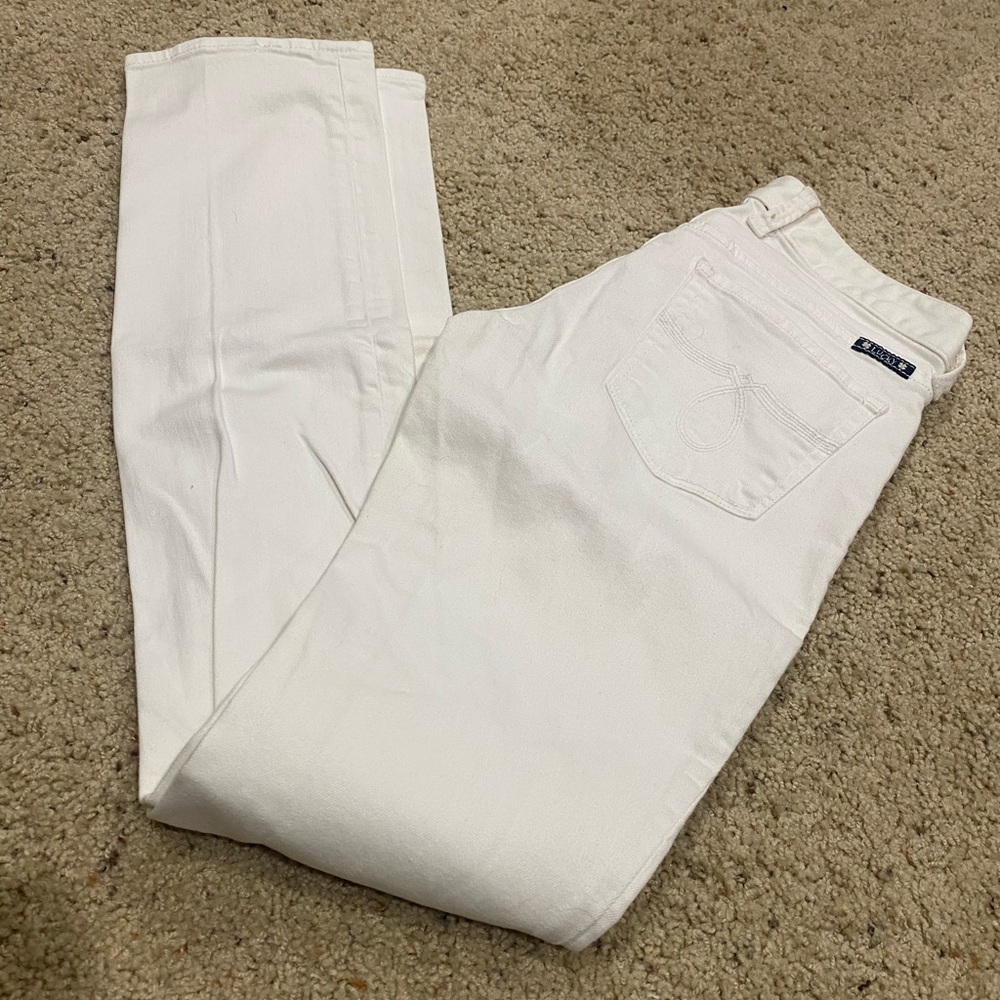 Lucky Brand Lola straight womens White  jeans.- 00/24
